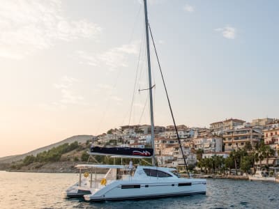 Athens Zea Moorings yacht