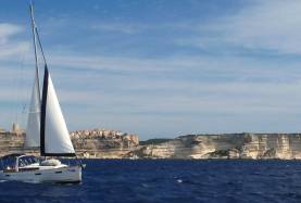 Moorings yacht sailing in Cannigione, Italy