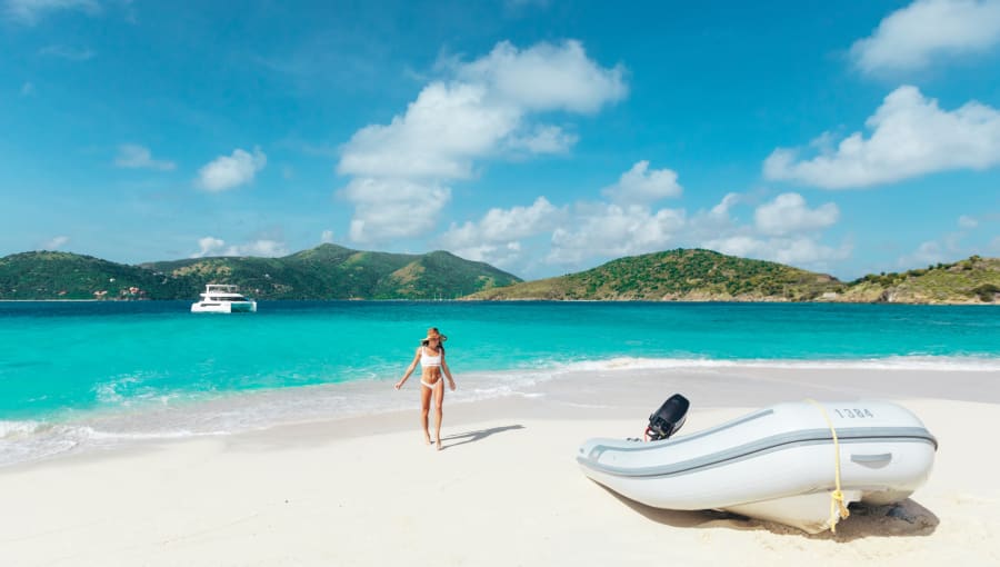 Beach in the BVIs